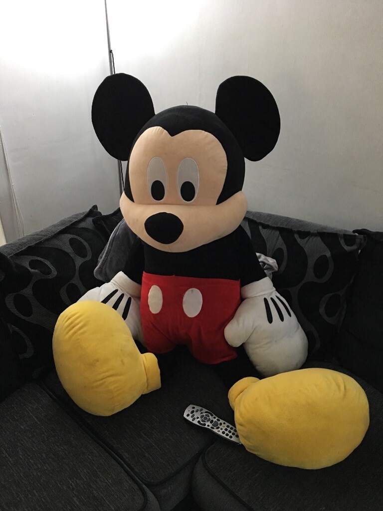life size mickey mouse stuffed animal